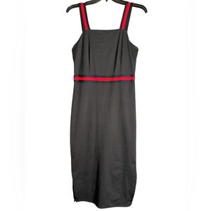 CBR Black Dress‎ w/Red Accent Spandex Medium